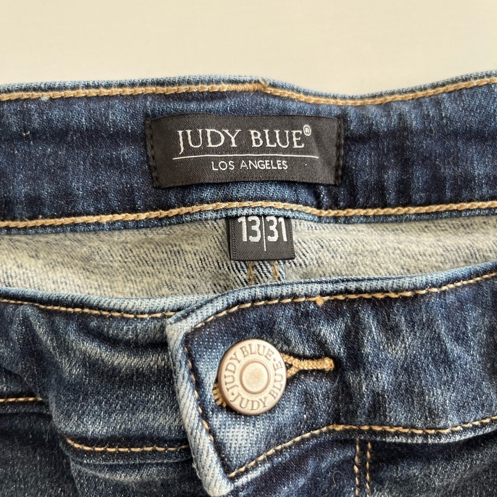 Judy Blue Women's Dark Blue Skinny Jeans - Picture 3 of 6